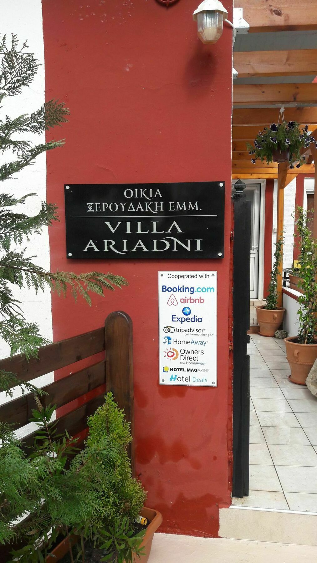 Villa Ariadni Sellía Exteriér fotografie